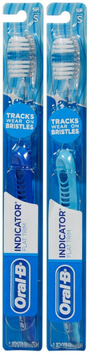 Oral B Indicator Toothbrush, Soft Compact Head (colors may vary) Oral-B