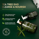 Roycederm Tea Tree Antifungal Scalp Care Set – Pre-Shampoo Scrub + Tea Tree Antifungal Shampoo + Hydrating Conditioner – Itchy & Dry Scalp Relief, Dandruff & Folliculitis Treatment Infinity Warehouse