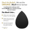 Aesthetica Cosmetics Beauty Sponge Blender - Latex Free and Vegan Makeup Sponge Blender - For Powder, Cream or Liquid Application - One Piece Make Up Sponge Aesthetica Store