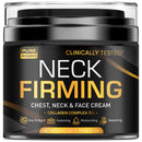PURE RESEARCH Neck Firming Cream - Anti Wrinkle Cream Day & Night Face Neck and Décolleté Cream - Moisturizing, Lifting & Hydrating Infinity Warehouse