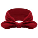 DRESHOW 4 Pack Bow Headband for Women Knotted Hair Band Facial Cloth Headbands DRESHOW