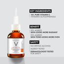 Vichy Mineral 89 Booster, Pure Hyaluronic Acid Serum for Face with Volcanic Mineral Water for Skin Barrier Repair, Plumps & Hydrates, Lightweight Moisturizing Gel, Oil-Free, Non-Sticky Infinity Warehouse