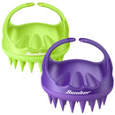 Scalp Massager, Scalp Scrubber, Hicober Scalp Massager Shampoo Brush Head Massager Scalp Stress Relax Scalp Exfoliator Hair Brush Head Scrubber 2 Packs Scalp Brush for Shower Hicober