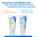 CeraVe Ultra-Light Moisturizing Lotion With SPF 30, Daily Face Moisturizer with SPF, Formulated with Hyaluronic Acid & Ceramides, Broad Spectrum SPF, Oil Free, Matte Finish, 1.7 Ounce - Infinity Warehouse