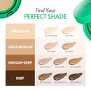 Easydew Mela B Toning Ampoule Cushion Refill - 2-in-1 Korean Skin Care & Face Beauty Makeup - Age-Defying Full Coverage Cushion Foundation with Niacinamide & Hyaluron-Vital C 0.45 oz (