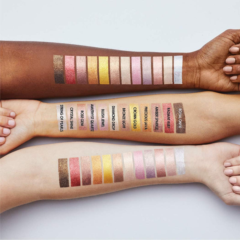 L'Oreal Paris Makeup Brilliant Eyes Shimmer Liquid Eye Shadow, Longwearing Lasting Shimmer, Crease Resistant, Flake-Proof, Precision Applicator, Quick Dry, Non-Greasy, Blush Jewel, 0.1 oz. L'Oreal Paris