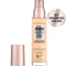 Maybelline Dream Radiant Liquid Medium Coverage Hydrating Makeup, Lightweight Liquid Foundation, Nude, 1 Fl; Oz Maybelline New York