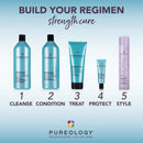 Pureology Strength Cure Strengthening Conditioner for Damaged & Color Treated Hair, 33.8 Fl Oz Pureology