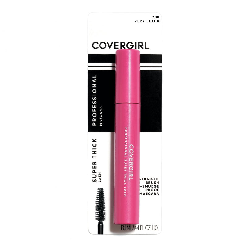 Covergirl Professional Super Thick Lash Mascara, Very Black, 0.3 Fluid Ounce COVERGIRL