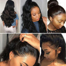Lace Front Wigs Human Hair for Black Women 150% Density 10A Brazilian 13×4 Viennois Body Wave Human Hair Lace Front Wigs Pre Plucked with Baby Hair Natural Hairline Wigs(26inch) Viennois Store