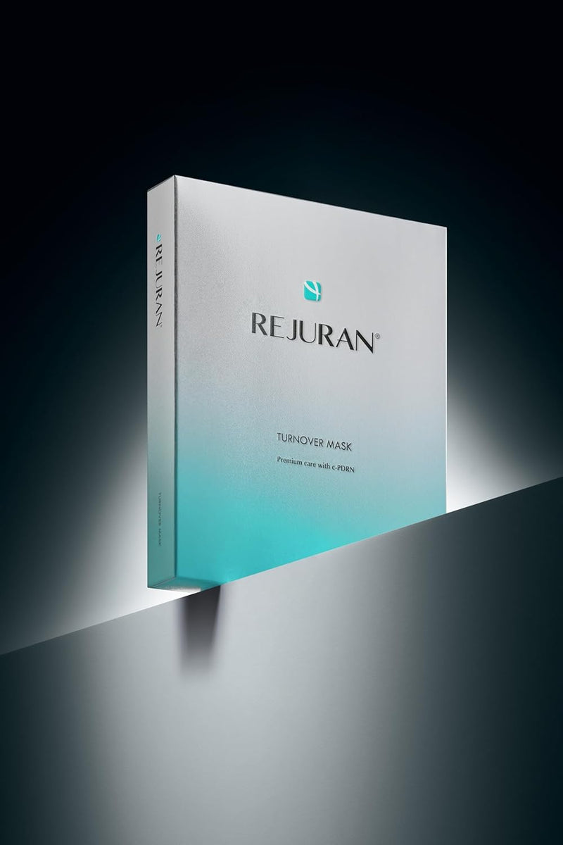REJURAN® Turnover Mask, c-PDRN® (5ea) – Original Salmon DNA for Firming, Hydration, Repairing & Revitalizing. Achieve Youthful, Radiant Skin. Korean Skincare. Ultra Microfiber Sheet Mask Infinity Warehouse