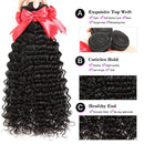 10A Brazilian Deep Wave Bundles (30 30 30) Virgin Human Hair Bundles Wet and Wavy Curly Hair 3 Bundles Weave Hair Human Bundles YOCYTU