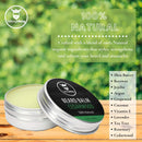 Cedarwood Beard Balm - Styles, Strengthens & Softens Beards and Mustaches - 100% Natural Beard Conditioner with Organic Shea Butter, Tea Tree, Argan & Jojoba Oils in Cedar Scent by Striking Viking Striking Viking