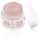 OneDor Nail Dip Dipping Powder – Acrylic Color Pigment Powders Pro Collection System, 1 Oz. (10 - Rose Gold Glitter) Onedor