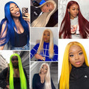 613 Blonde Lace Front Wig Human Hair Pre Plucked 13x5x1 T Part Lace Wigs Brazilian Straight Blonde Human Hair Wigs for Black Women (613 T-Type Lace Wigs,28Inch) ZWJSH