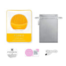 FOREO LUNA mini 3 Smart Electric Face Cleanser for All Skin Types, Sunflower Yellow martinandmark.com