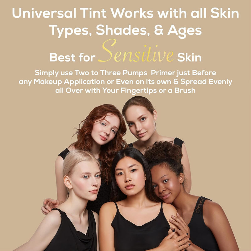 Veil Cosmetics Complexion Fix 3-in-1 Primer - Serum, Mixing Base, Primer - Pore Minimizing - Hydrate, Brighten & Soothe - Smooths Wrinkles & Fine Lines - Extend Makeup Wear - Vegan - Beautiful Skin Infinity Warehouse