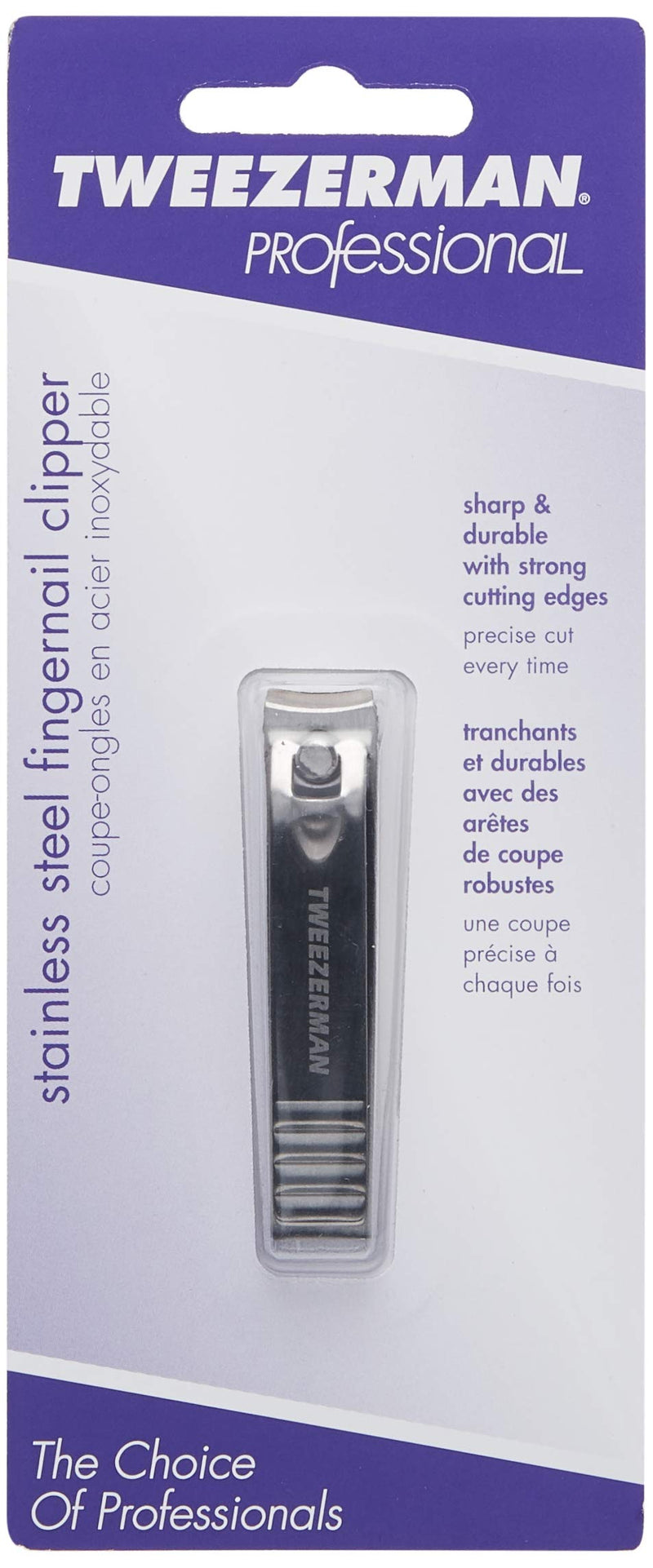 Tweezerman Stainless Steel Fingernail Clipper 3013-P Tweezerman