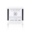 Little Seed Farm All Natural Deodorant Cream, Aluminum Free Activated Charcoal Deodorant for Women or Men - Cedar Vanilla, Net Wt. 2.4oz | 68g Infinity Warehouse