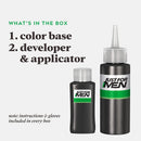 Just For Men Shampoo-In Color (Formerly Original Formula), Gray Hair Coloring for Men - Real Black, H-55 (Packaging May Vary) Just for Men