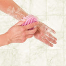 Avilana Exfoliating Silicone Body Scrubber Easy to Clean, Lathers Well, Long Lasting, And More Hygienic Than Traditional Loofah (Green) Avilana