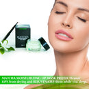 Moisturizing Green Tea Matcha Sleeping Lip Mask Balm, Younger Looking Lips Overnight, Best Solution For Chapped And Cracked Lips, Unique Lip Gloss Formula And Power Benefits Of Green Tea (Matcha) Once Upon A Tea