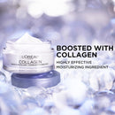 L'Oreal Paris Collagen Moisture Filler Face Cream, Anti-Aging Face Moisturizer, Non-Greasy Fragrance Free Skin Care Formula For Up to 48HR Hydration, 3.4 Oz - Infinity Warehouse