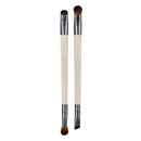 EcoTools Duo Eyeshadow Makeup Brush Set, Define Blend & Smudge, Set of 4 Brush Heads EcoTools