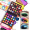 EYESEEK Eyeshadow Palette Matte 50 Colors High Pigmented Colorful Eyeshadow Makeup Palette Shimmer Bright Color Eye Shadow Powder Easy To Blend Long Lasting Waterproof Makeup Pallet