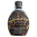Dolce Black Bronzer Tanning Lotion - Outdoor/Indoor Tanning Lotion for Tattoo & Color Fade Protection - Anti-Orange, Anti-Aging & Anti-Wrinkle Natural Tanning Lotion - for Men & Women Dolce Black