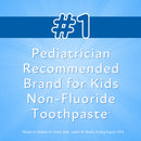 Orajel Kids Paw Patrol Fluoride-Free Training Toothpaste, Natural Fruity Fun Flavor,