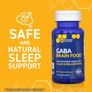 GABA Brain Food - GABA Supplement with L-Citrulline & Grape Seed Extract - Supports Calm & Relaxation - Nighttime Sleep Aid - Supports Production of Gamma Aminobutyric Acid - 120 L-Citrulline Capsules Infinity Warehouse