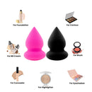 HB Hye Beauty Makeup Sponge, 2 Pcs Beauty Blender Set, Flawless for Cream, Liquid Foundation & Powder Application HB HYE BEAUTY
