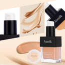 Full Coverage Natural Liquid Foundation, Skincare Makeup with Salicylic Acid, Tattoo Cover, for All Skin Types, Sensitive Skin 30ml (LIGHT NEUTRAL) Infinity Warehouse