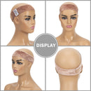 GEX Wig Grip Band Adjustable Wig Comfort Band with Adjustable Hook and Loop Fastener Non Slip Breathable Thin Head Hair Band to Keep Wig Secured and Prevent Headaches (Tan) gexworldwide