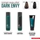 MATRIX Total Results Dark Envy Color-Depositing Green Shampoo | for Neutralizing Red Undertones in Dark Brown or Black Hair | Cool, Glossy Finish martinandmark.com
