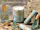 Diamond Roll-On Perfume Oil Extract by The Sage Lifestyle (1/4 Oz/7 ml) - Travel Perfume, Vegan Perfume Oil Extract - Feel Subtle Hint of Indian Sandalwood, White Amber, Oceanic Musk The Sage Lifestyle