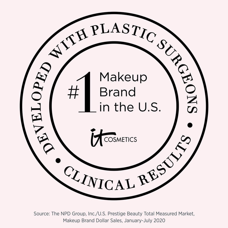 IT Cosmetics Your Skin But Better Foundation + Skincare, Deep Neutral 58 - Hydrating Coverage - Minimizes Pores & Imperfections, Natural Radiant Finish - With Hyaluronic Acid - 1.0 fl oz It Cosmetics