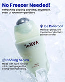 Ice Roll Serum | Cooling & Hydrating Roll-On Serum for Face, Puffy Eyes, Tannin & Panthenol for Pore Minimizing, Soothing, Facial Roller for Depuffing, Under Eye Bag Treatment | Korean Skin Care Infinity Warehouse