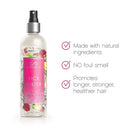 Hairfinity Rice Water Hair Mist - Silicone & Sulfate Free Growth Formula - Best for Damaged, Dry, Curly or Frizzy Hair - Thickening for Thin Hair, Safe for Keratin and Color Treated Hair 8oz Hairfinity