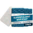 Oars + Alps Exfoliating & Moisturizing Bar Soap for Men, Deep Cleaning Soap, Clean Ingredients, All Skin Types, Blue Charcoal, 1pk Infinity Warehouse