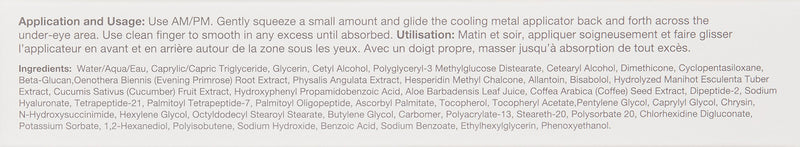 GLOWBIOTICS MD - Probiotic Soothing + Revitalizing Eye Cream Anti-Aging and Hydrating Treatment - For All Skin Types (0.5 fl oz) - Made in the USA Glowbiotics MD