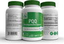 Health Thru Nutrition PQQ 20mg 120 Servings Pyrroloquinoline Quinone as PureQQ | Promotes Mitochondrial Biogenesis | Certified Vegan | Non-GMO Gluten Soy Free Capsules| Clean Label PQQ Supplement Infinity Warehouse