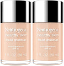 Neutrogena Healthy Skin Liquid Makeup Foundation, Broad Spectrum SPF 20 Sunscreen, Lightweight & Flawless Coverage Foundation with Antioxidant Vitamin E & Feverfew, Natural Tan, 1 fl. oz Infinity Warehouse