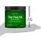 Tea Tree Oil Face Cream by Majestic Pure - Therapeutic Grade, Acne Scar Remover and Pimple Cream, Infused with Ceramides, Fights Acne and Soothes Acne Scars, Face Moisturizer, 8 oz MAJESTIC PURE