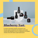 Beetles Gel Nail Polish Set, Dusty Bouquet Collection Classic Blue Pink Mavue Nail Gel Polish Perfect for Autumn and Winter Nail Art Manicure Kit Soak Off LED Gel, 7.3ml Each Bottle beetles Gel Polish