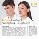Caffeine Eye Cream For Anti Aging, Dark Circles, Bags, Puffiness. Great Under Eye Skin + Face Tightening, Eye Lift Treatment For Men & Women 1.7oz Infinity Warehouse
