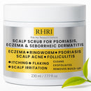 Anti Fungal Pre Shampoo Scalp Scrub for Psoriasis, Eczema & Seborrheic Dermatitis | DHT Blockers, Mineral Complex & Tea Tree Oil | Soothes Scalp and Promotes Hair Growth for Men & Women Infinity Warehouse