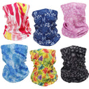 Headwear Head Wrap Sport Headband Sweatband Mask Neck Gaiter for Cycling, Fishing, Running, Outdoor Head Scarf UV Resistence Elastic Seamless 12 in 1 Magic Scarf Multifunctional hair band 6pcs MAKERSLAND