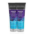 John Frieda Frizz Ease Dream Curls Curly Hair Shampoo, SLS/SLES Sulfate Free, Helps Control Frizz, with Curl Enhancing Technology, 8.45 Fluid Ounces (Pack of 2) John Frieda